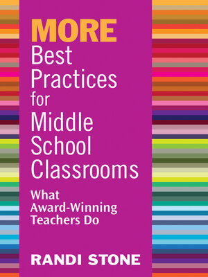 cover image of MORE Best Practices for Middle School Classrooms